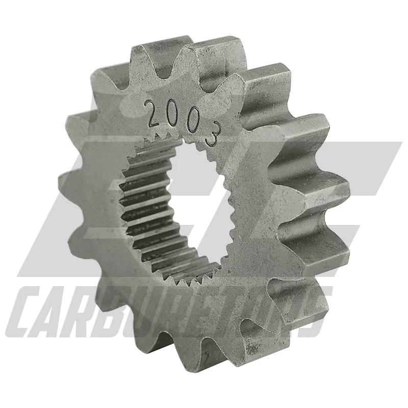 EC Carburetors Spur Gear 15T Spline Shaft For EC 700-Style Transmission 1 EC Carburetors Spur Gear 15T Spline Shaft For EC 700-Style Transmission