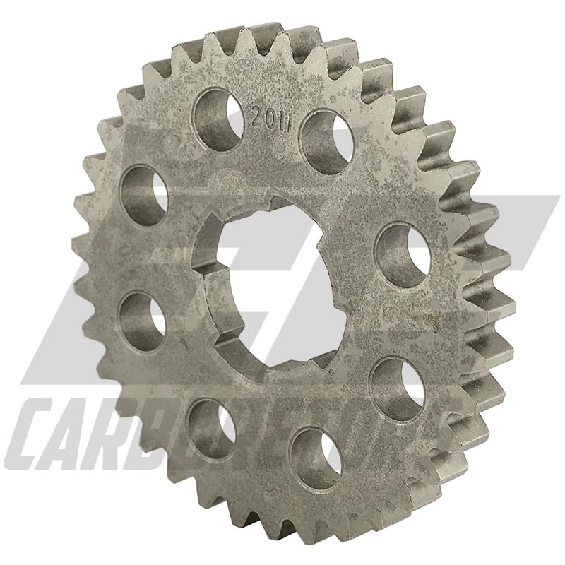 EC Carburetors Spur Gear 35T Keyed Shaft For EC 700-Style Transmission 1 EC Carburetors Spur Gear 35T Keyed Shaft For EC 700-Style Transmission
