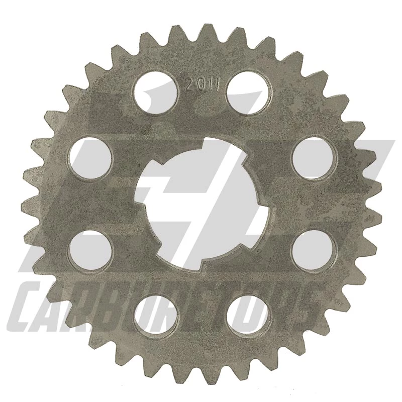 EC Carburetors Spur Gear 35T Keyed Shaft For EC 700-Style Transmission 2 EC Carburetors Spur Gear 35T Keyed Shaft For EC 700-Style Transmission - Image 2