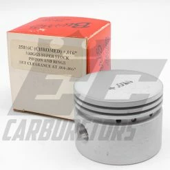 EC Carburetors 25816C Burris Racing +.016 Super Stock Briggs Piston - Chrome