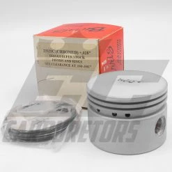 EC Carburetors 25828C Burris Racing +.028 Super Stock Briggs Piston - Chrome