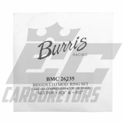 EC Carburetors 26235 Burris Piston Rings
