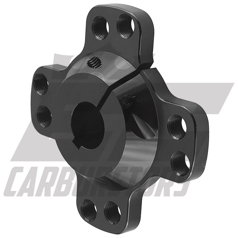 EC Carburetors EC 1-Inch 4-Bolt Billet Rear Axle Hub W/Hardware 2 EC Carburetors EC 1-Inch 4-Bolt Billet Rear Axle Hub W/Hardware - Image 2