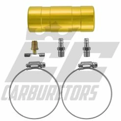 EC Carburetors Billet Aluminum Oil Catch Can - Gold