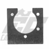 EC Carburetors Steel Axle Weldment For 1-1/4 Bearing Flanges