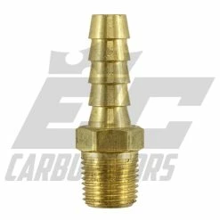 EC Carburetors Brass Straight 1/8 X 1/4 NPT Barb Fitting