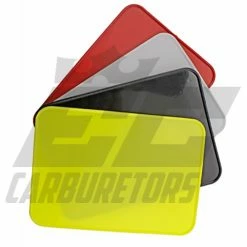 EC Carburetors Plastic Colored Go Kart Number Panels (Choose Color)