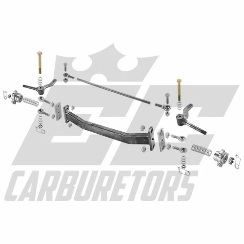 EC Carburetors 40-Inch Outlaw Drop Front Axle Using No Front Brakes And 7-Inch Wheels 1 EC Carburetors 40-Inch Outlaw Drop Front Axle Using No Front Brakes And 7-Inch Wheels