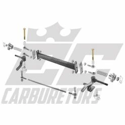 EC Carburetors 40-Inch Standard Front Axle Using Front Brakes And 8.25-Inch Wheels
