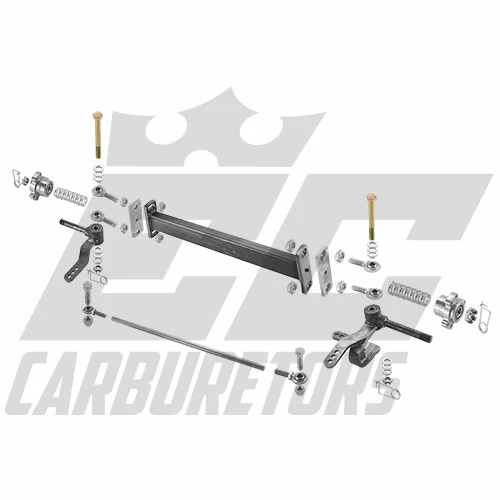 EC Carburetors 42-Inch Standard Front Axle Using No Front Brakes And 6.50-Inch Wheels 1 EC Carburetors 42-Inch Standard Front Axle Using No Front Brakes And 6.50-Inch Wheels