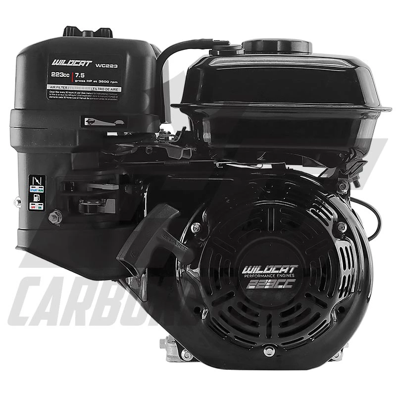EC Carburetors WildCat 223cc Performance Engine - Pull Start 1 EC Carburetors WildCat 223cc Performance Engine - Pull Start