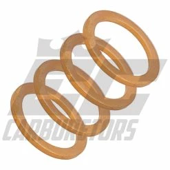 EC Carburetors Copper Spark Plug Indexing Washers - 4 Pack