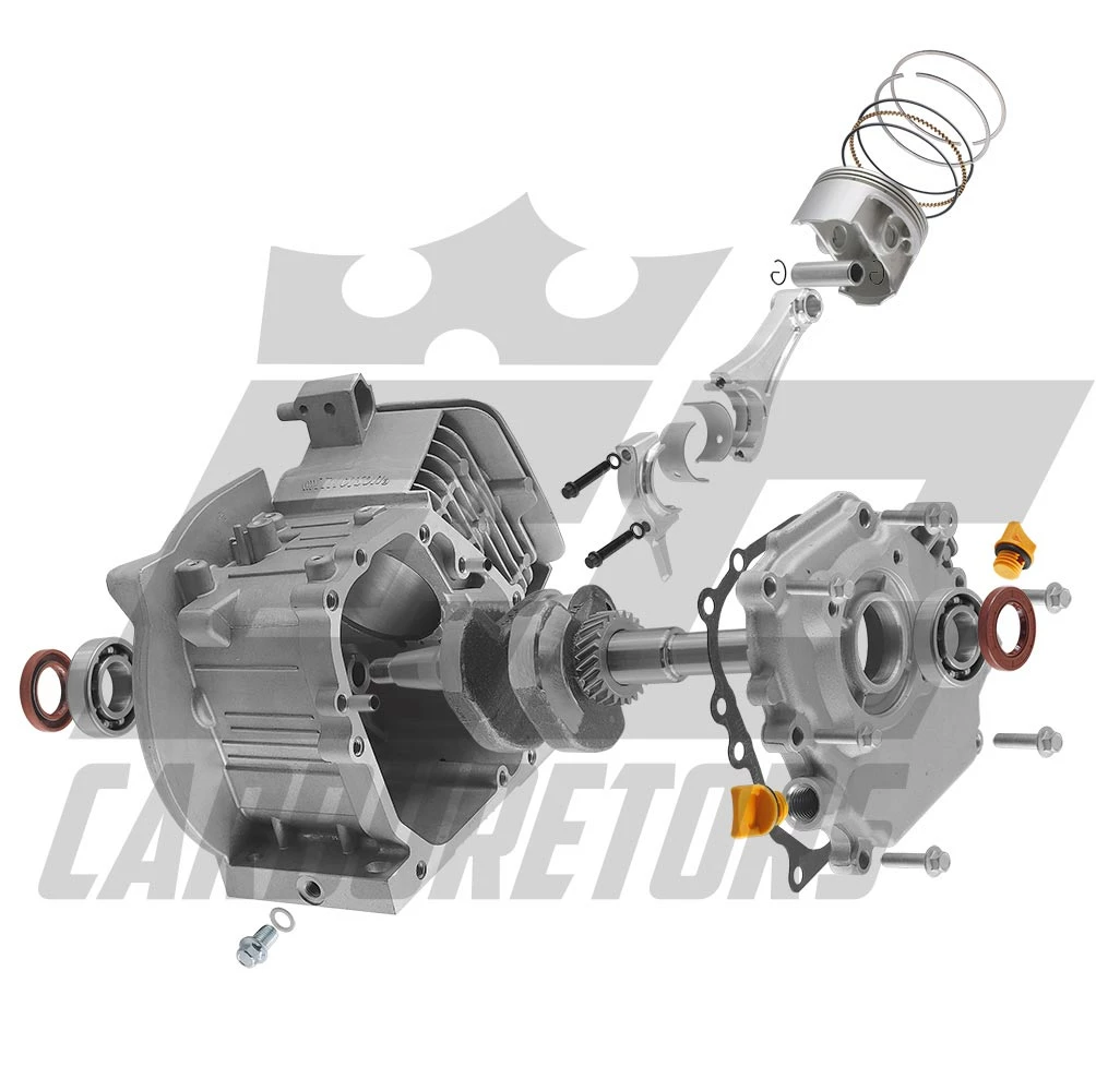 EC Carburetors EC 263R 4-Cycle Racing Engine Bottom End Kit Without Tank Mounts 1 EC Carburetors EC 263R 4-Cycle Racing Engine Bottom End Kit Without Tank Mounts