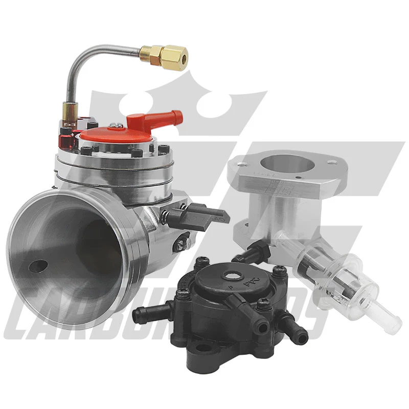EC Carburetors Intimidator XR-28 28mm Methanol Carburetor Kit For EC Evolution Cylinder Head 1 EC Carburetors Intimidator XR-28 28mm Methanol Carburetor Kit For EC Evolution Cylinder Head